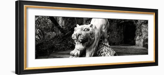 China 10MKm2 Collection - Lion - Buddhist Sculpture-Philippe Hugonnard-Framed Photographic Print