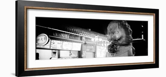 China 10MKm2 Collection - Lion Stands Guard-Philippe Hugonnard-Framed Photographic Print