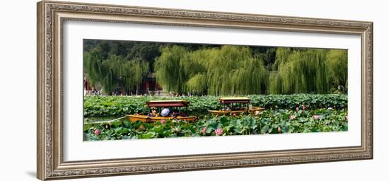 China 10MKm2 Collection - Lotus Lake - Beijing-Philippe Hugonnard-Framed Photographic Print