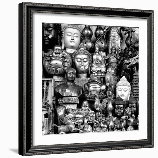 China 10MKm2 Collection - Market Buddhas-Philippe Hugonnard-Framed Photographic Print