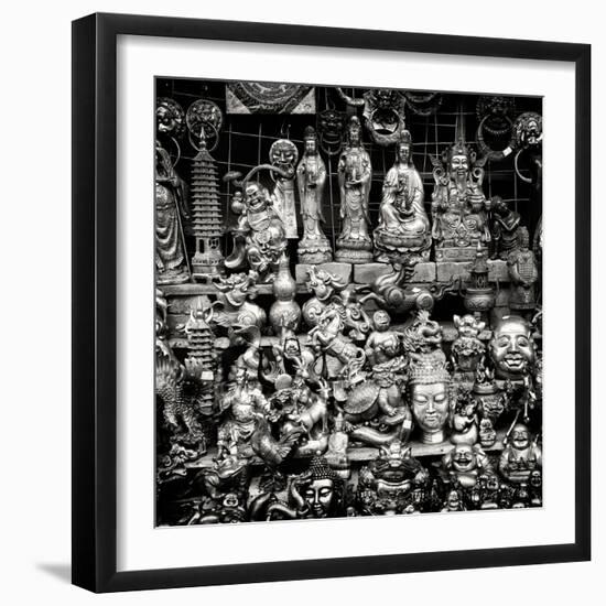 China 10MKm2 Collection - Market Buddhas-Philippe Hugonnard-Framed Photographic Print