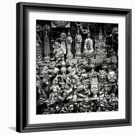 China 10MKm2 Collection - Market Buddhas-Philippe Hugonnard-Framed Photographic Print