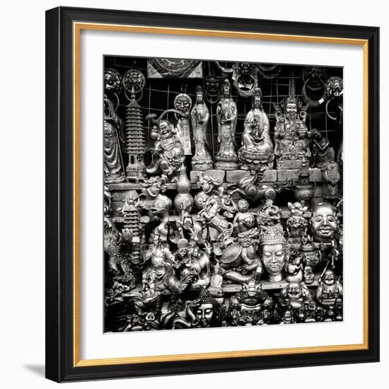 China 10MKm2 Collection - Market Buddhas-Philippe Hugonnard-Framed Photographic Print