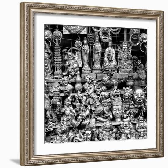 China 10MKm2 Collection - Market Buddhas-Philippe Hugonnard-Framed Photographic Print