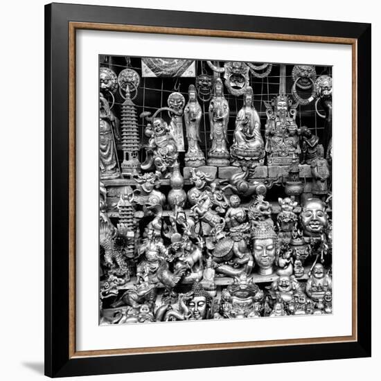 China 10MKm2 Collection - Market Buddhas-Philippe Hugonnard-Framed Photographic Print