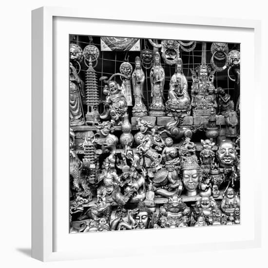 China 10MKm2 Collection - Market Buddhas-Philippe Hugonnard-Framed Photographic Print