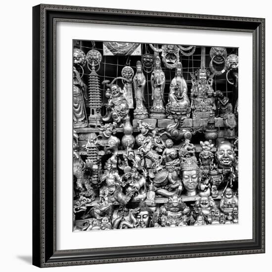 China 10MKm2 Collection - Market Buddhas-Philippe Hugonnard-Framed Photographic Print