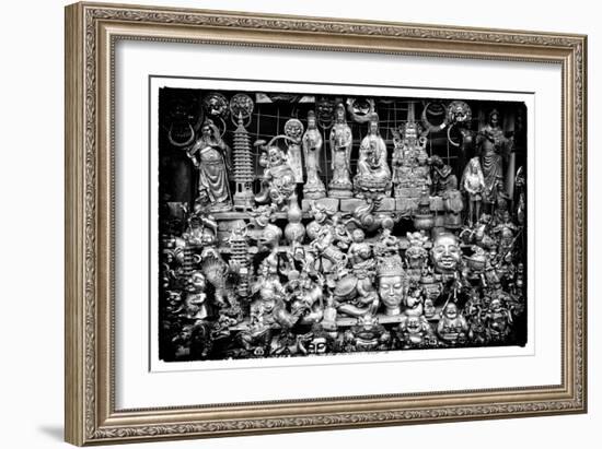 China 10MKm2 Collection - Market Buddhas-Philippe Hugonnard-Framed Photographic Print