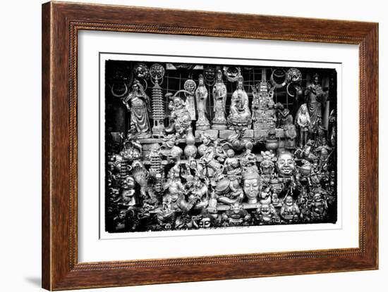 China 10MKm2 Collection - Market Buddhas-Philippe Hugonnard-Framed Photographic Print