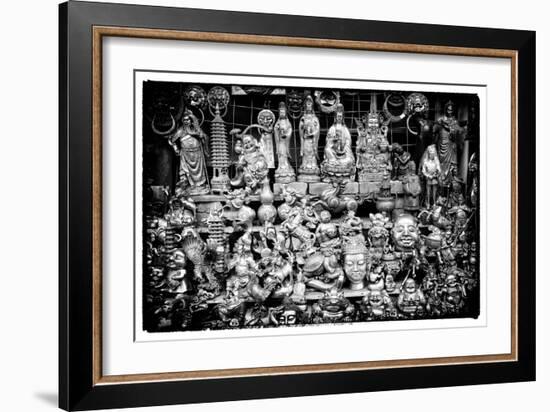 China 10MKm2 Collection - Market Buddhas-Philippe Hugonnard-Framed Photographic Print