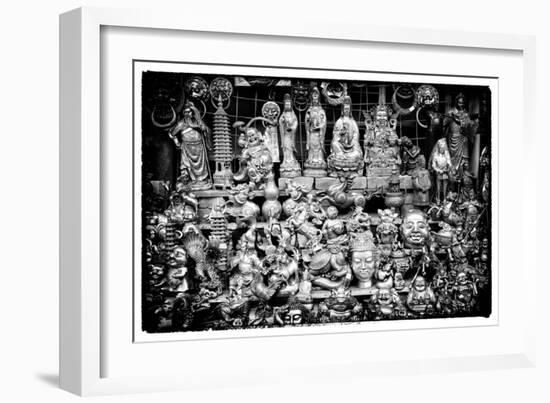 China 10MKm2 Collection - Market Buddhas-Philippe Hugonnard-Framed Photographic Print