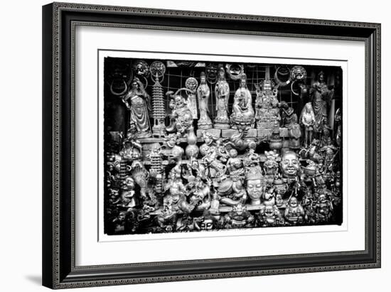 China 10MKm2 Collection - Market Buddhas-Philippe Hugonnard-Framed Photographic Print