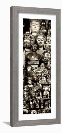 China 10MKm2 Collection - Market Buddhas-Philippe Hugonnard-Framed Photographic Print