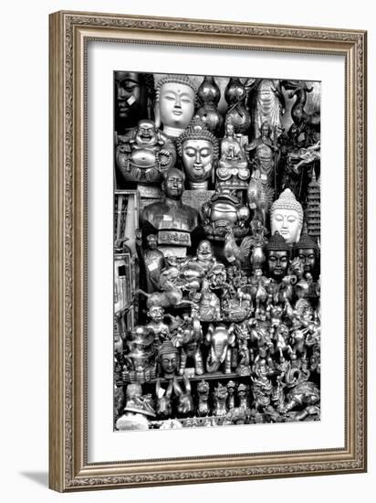 China 10MKm2 Collection - Market Buddhas-Philippe Hugonnard-Framed Photographic Print