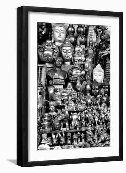 China 10MKm2 Collection - Market Buddhas-Philippe Hugonnard-Framed Photographic Print