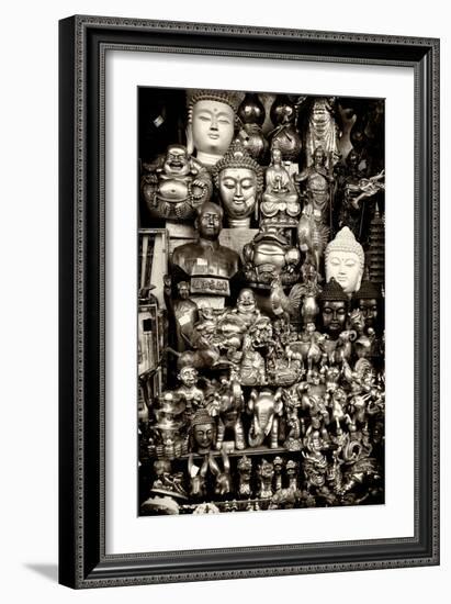 China 10MKm2 Collection - Market Buddhas-Philippe Hugonnard-Framed Photographic Print