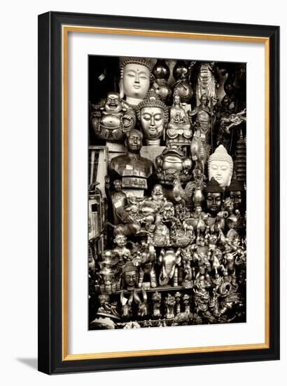 China 10MKm2 Collection - Market Buddhas-Philippe Hugonnard-Framed Photographic Print