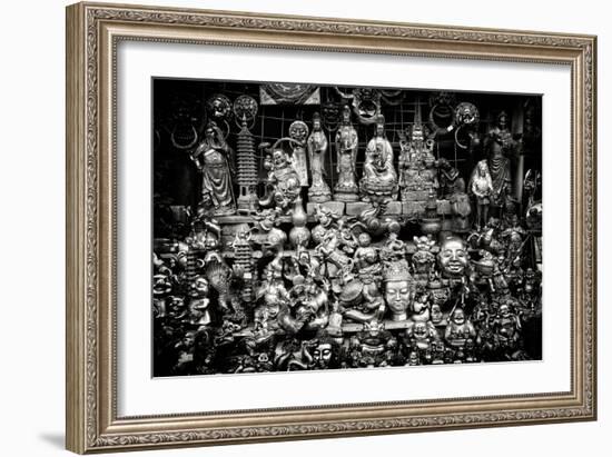 China 10MKm2 Collection - Market Buddhas-Philippe Hugonnard-Framed Photographic Print