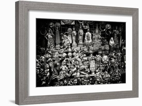 China 10MKm2 Collection - Market Buddhas-Philippe Hugonnard-Framed Photographic Print