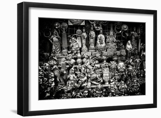 China 10MKm2 Collection - Market Buddhas-Philippe Hugonnard-Framed Photographic Print