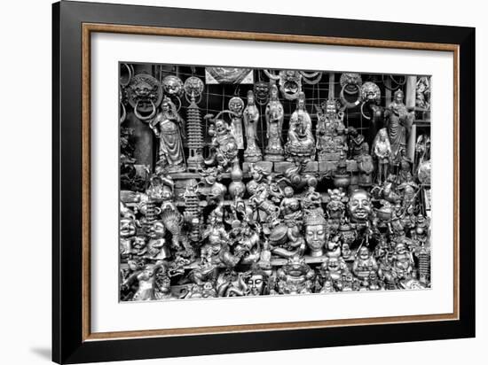 China 10MKm2 Collection - Market Buddhas-Philippe Hugonnard-Framed Photographic Print