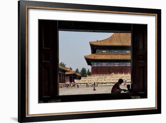 China 10MKm2 Collection - Moment of Life - Forbidden City-Philippe Hugonnard-Framed Photographic Print