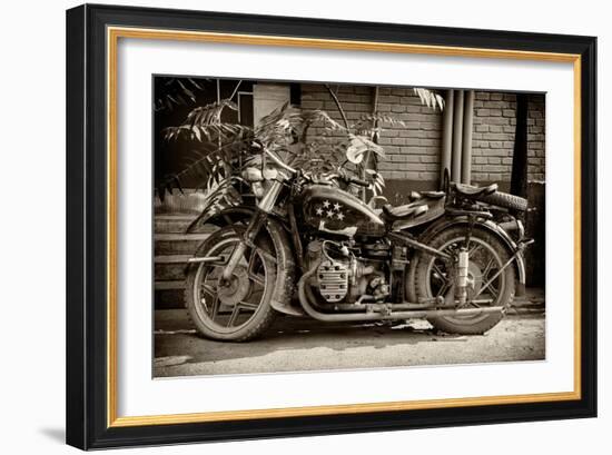 China 10MKm2 Collection - Motorcycle Five Stars-Philippe Hugonnard-Framed Photographic Print