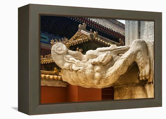 China 10MKm2 Collection - Mythological Statue-Philippe Hugonnard-Framed Premier Image Canvas