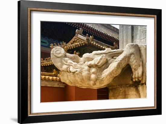 China 10MKm2 Collection - Mythological Statue-Philippe Hugonnard-Framed Photographic Print