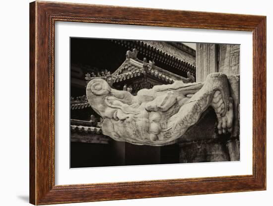 China 10MKm2 Collection - Mythological Statue-Philippe Hugonnard-Framed Photographic Print