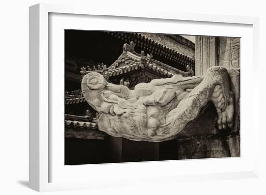 China 10MKm2 Collection - Mythological Statue-Philippe Hugonnard-Framed Photographic Print