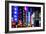 China 10MKm2 Collection - Neon Signs in Nanjing Lu - Shanghai-Philippe Hugonnard-Framed Photographic Print