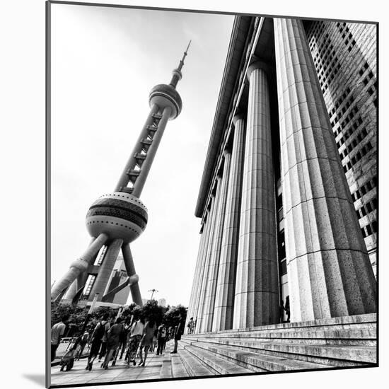 China 10MKm2 Collection - Oriental Pearl Tower - Shanghai-Philippe Hugonnard-Mounted Photographic Print