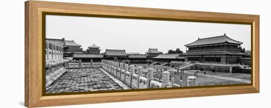 China 10MKm2 Collection - Palace Area of the Forbidden City - Beijing-Philippe Hugonnard-Framed Premier Image Canvas