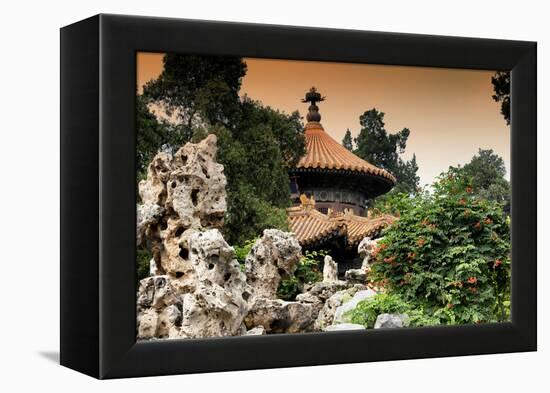 China 10MKm2 Collection - Pavilion Architecture at Sunset-Philippe Hugonnard-Framed Premier Image Canvas