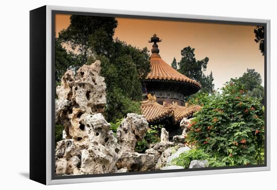 China 10MKm2 Collection - Pavilion Architecture at Sunset-Philippe Hugonnard-Framed Premier Image Canvas