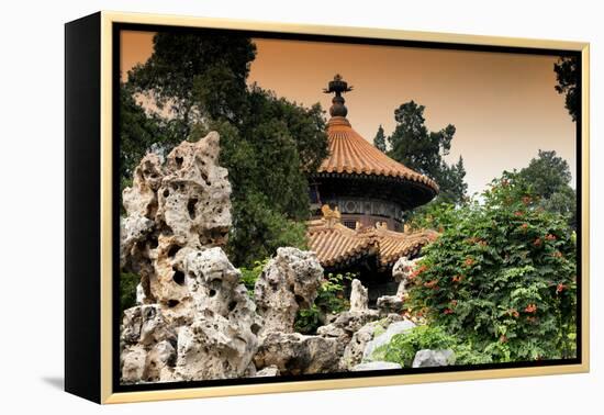 China 10MKm2 Collection - Pavilion Architecture at Sunset-Philippe Hugonnard-Framed Premier Image Canvas