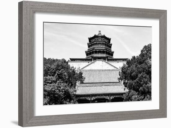 China 10MKm2 Collection - Pavilion of Buddhist - Summer Palace-Philippe Hugonnard-Framed Photographic Print