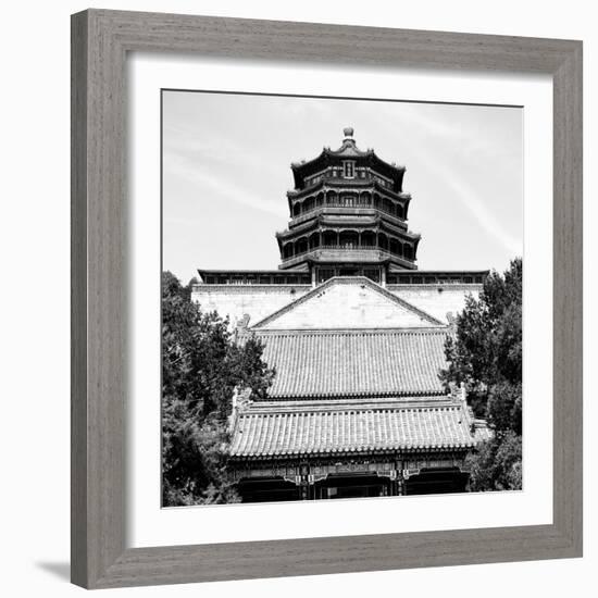 China 10MKm2 Collection - Pavilion of Buddhist - Summer Palace-Philippe Hugonnard-Framed Photographic Print