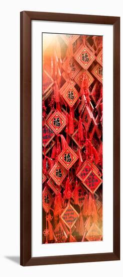 China 10MKm2 Collection - Prayer Buddhist Temple-Philippe Hugonnard-Framed Photographic Print