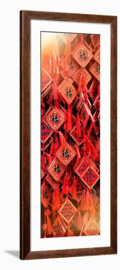 China 10MKm2 Collection - Prayer Buddhist Temple-Philippe Hugonnard-Framed Photographic Print