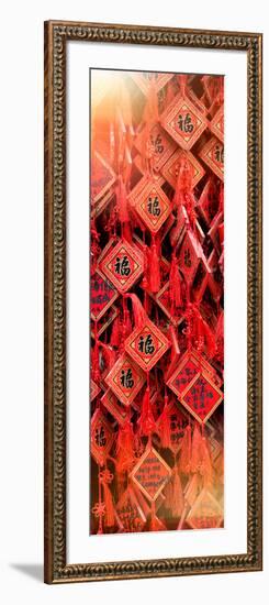 China 10MKm2 Collection - Prayer Buddhist Temple-Philippe Hugonnard-Framed Photographic Print
