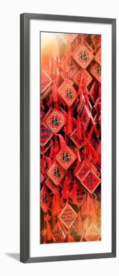 China 10MKm2 Collection - Prayer Buddhist Temple-Philippe Hugonnard-Framed Photographic Print