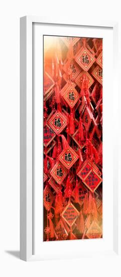 China 10MKm2 Collection - Prayer Buddhist Temple-Philippe Hugonnard-Framed Photographic Print