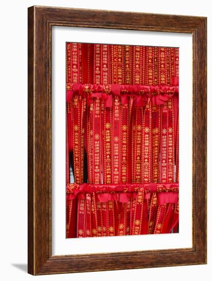 China 10MKm2 Collection - Prayer Flags - Buddha Temple-Philippe Hugonnard-Framed Photographic Print