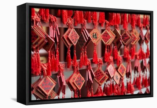China 10MKm2 Collection - Prayer offering at a Temple-Philippe Hugonnard-Framed Premier Image Canvas