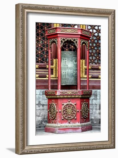 China 10MKm2 Collection - Prayer Wheel-Philippe Hugonnard-Framed Photographic Print