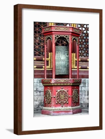 China 10MKm2 Collection - Prayer Wheel-Philippe Hugonnard-Framed Photographic Print