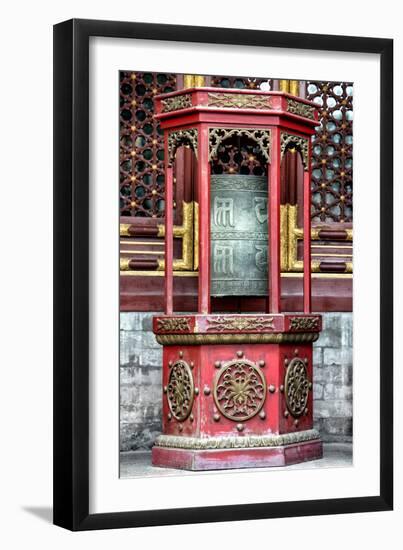 China 10MKm2 Collection - Prayer Wheel-Philippe Hugonnard-Framed Photographic Print