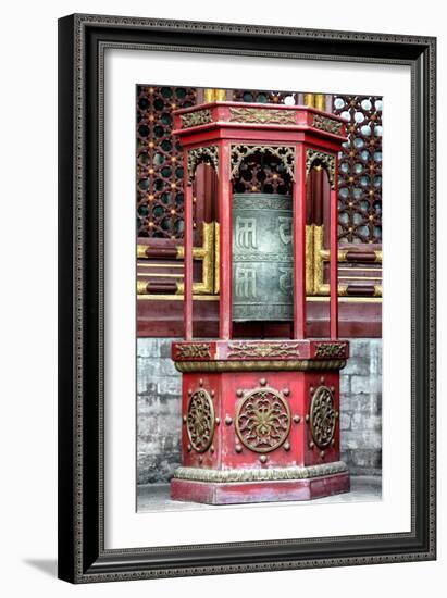 China 10MKm2 Collection - Prayer Wheel-Philippe Hugonnard-Framed Photographic Print